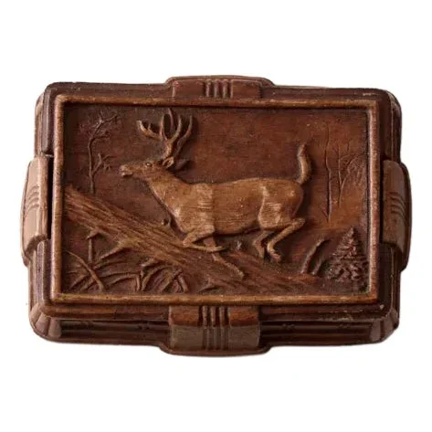 Vintage Syroco Style Cigarette Box