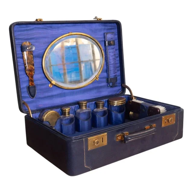 Vintage Travel Vanity Case, 1930s