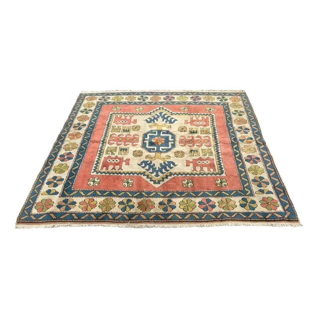 Vintage Turkish Wool Rug