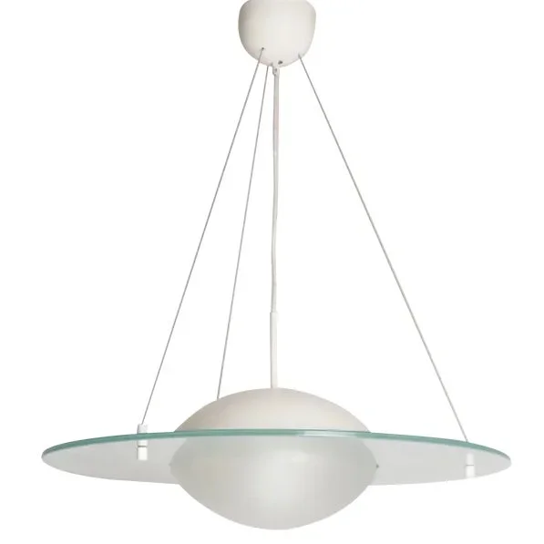 Vintage UFO Saturn Pendant Lamp from Hustadt Leuchten, 1980s