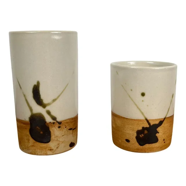 Vintage Vases, 1950s, Set of 2