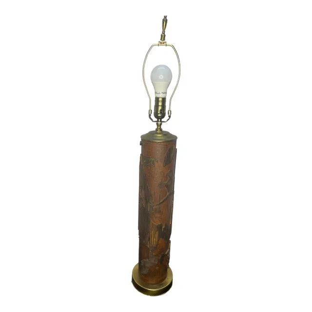 Vintage Wallpaper Printing Roller Lamp