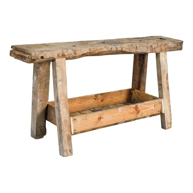 Vintage Wood Workbench