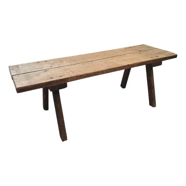 Vintage Worktable in Wood