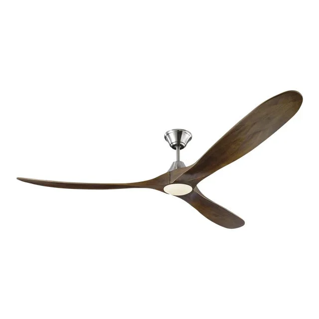 Visual Comfort Fan 70″ Maverick Max LED in Brushed Steel