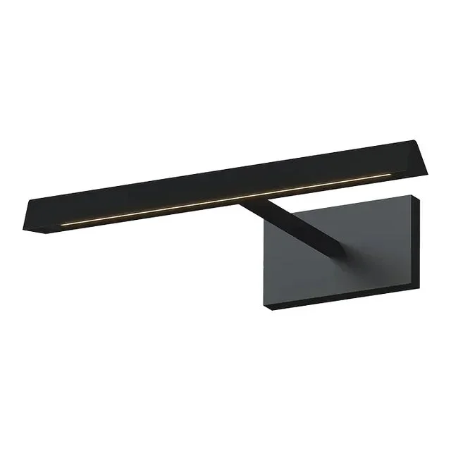 Visual Comfort Modern Dessau 12 Picture Light LED Nightshade Black