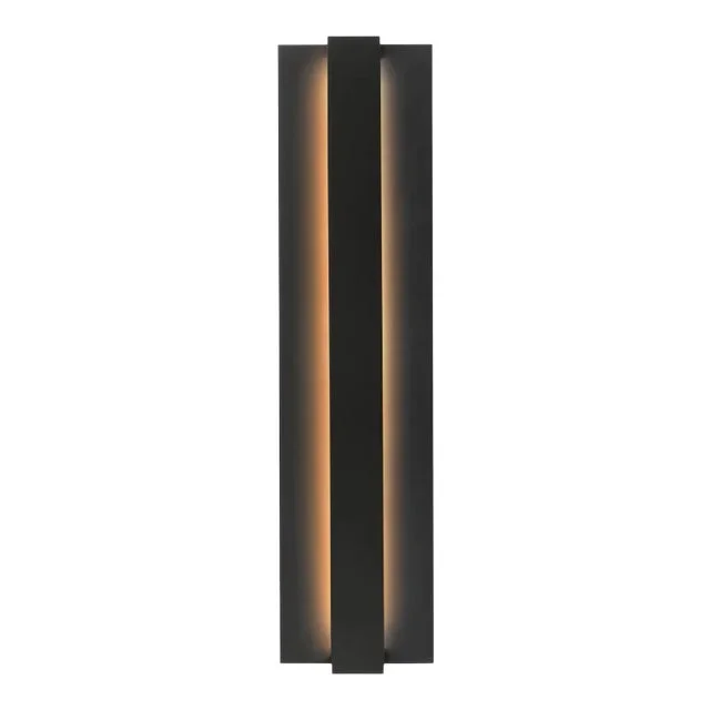 Visual Comfort Modern Windfall Outdoor Wall LED Black