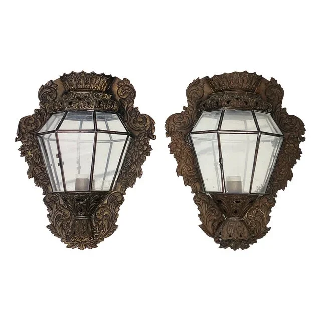 Wall Lamps, 1930, Set of 2