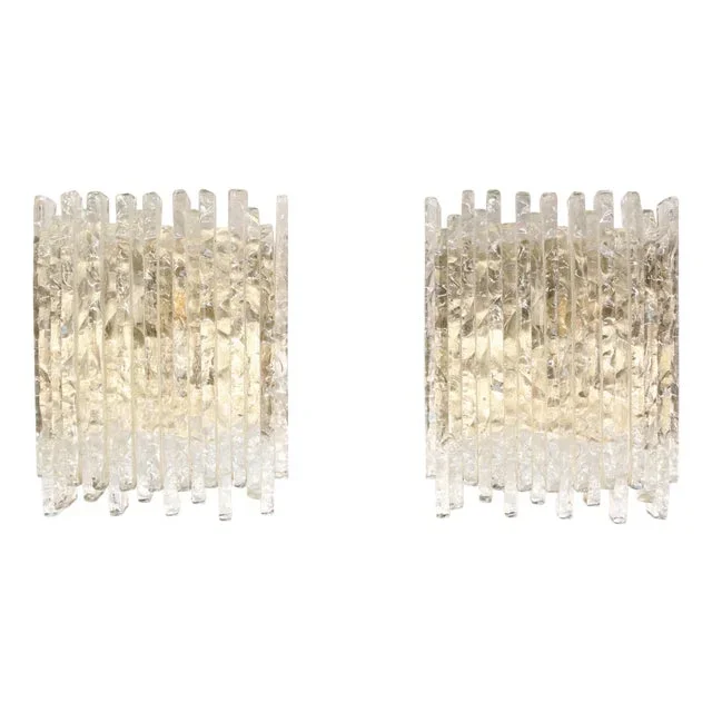 Wall Lamps by Albano Poli for Poliarte Vesta, 1970s, Set of 2