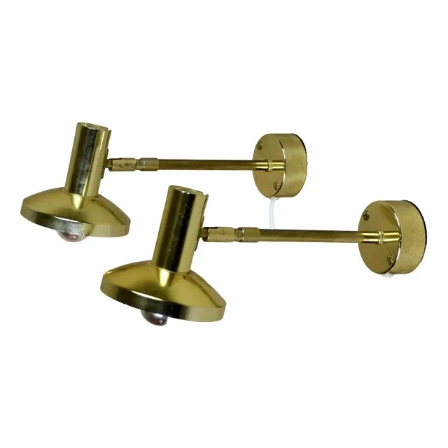 Wall Light by Hans Agne Jakobsson, Sweden, 1960s, Set of 2