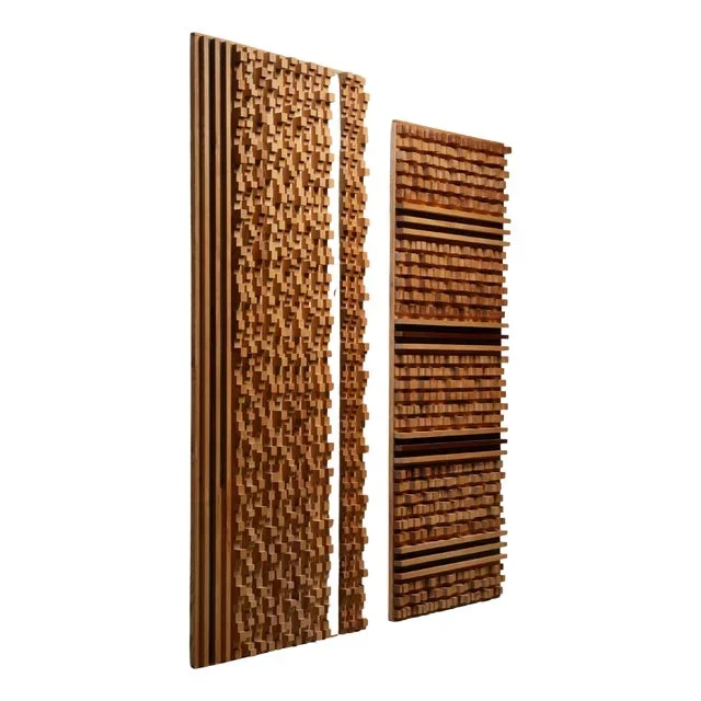 Wall Panels by Stefano Damico, Italy, 1974, Set of 2