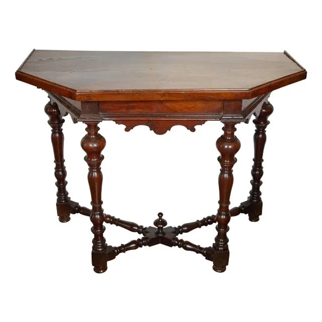 Walnut Console from Tuscany