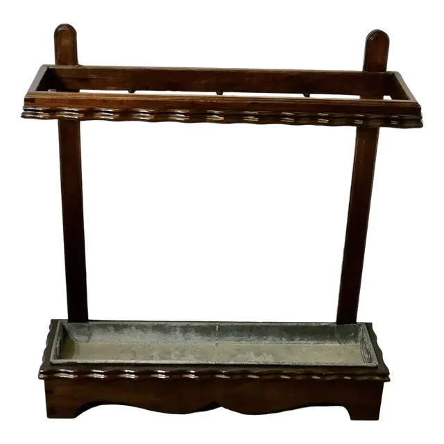 Walnut Stick Stand or Umbrella Stand