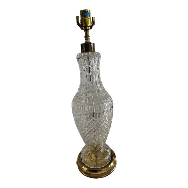 Waterford Vintage Crystal Table Lamp