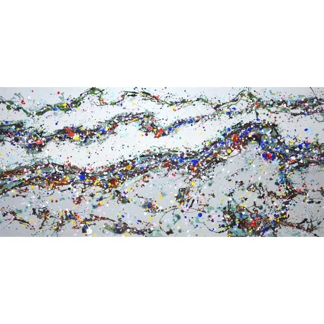 Wavy Expression. Modern Original Painting