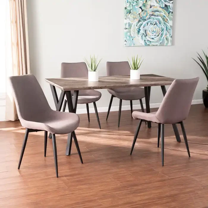 Waxholme Upholstered Dining Chairs – 2pc Set