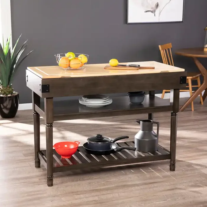 Waysmere Stationary Kitchen Island
