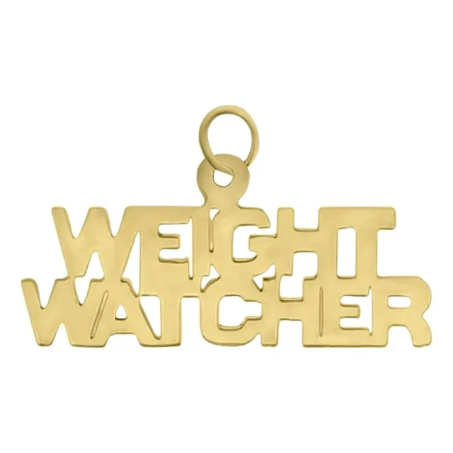 Weight Watcher Gold Charm