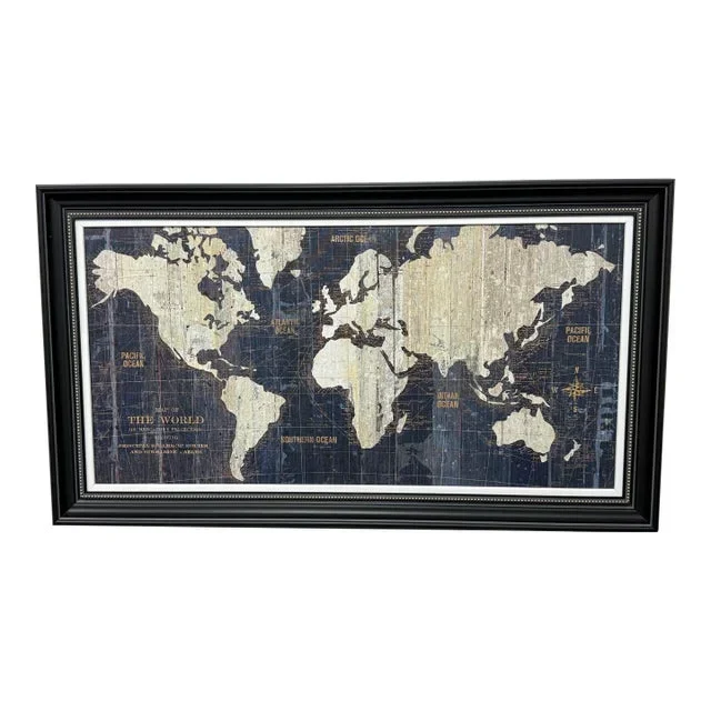 Wexford Home Old World Map