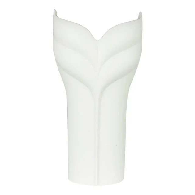 White Ceramic Vase by Tapio Wirkkala for Rosenthal, 1960s