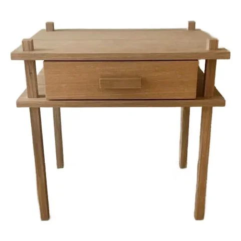 White Oak Nightstand or Side Table