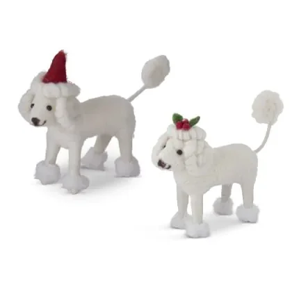 White Wool Dogs Each