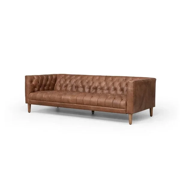 Williams Sofa-75″-Natural Washed Chocolate
