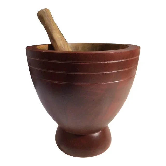 Williams-Sonoma Wooden Mortar and Pestle