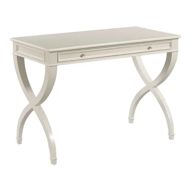 Woodbridge Furniture Bedside Writing Table in Carrara Finish