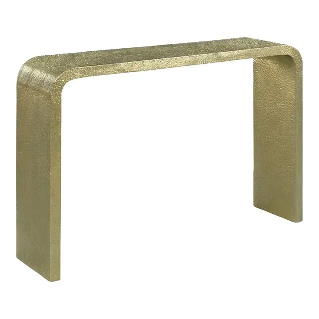 Woodbridge Furniture Winona Hall Table, Hollywood Gold
