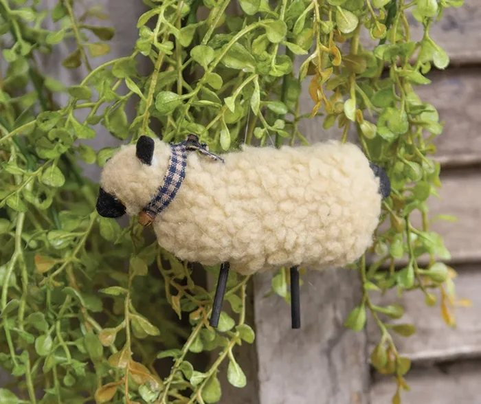 Wooly Sheep Ornament