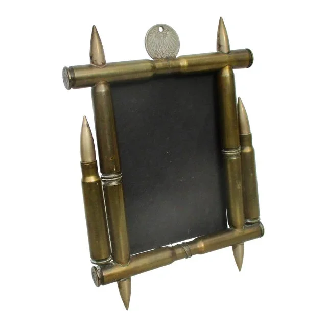 World War I Trench Art Photo Frame German