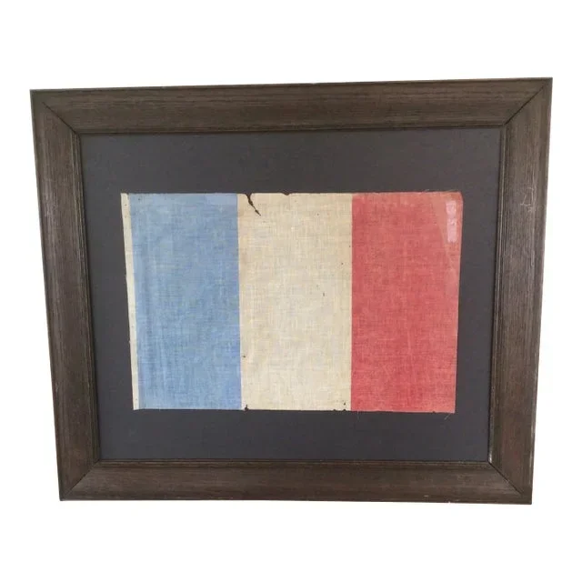 WW1 Antique French Flag 1914- 1918