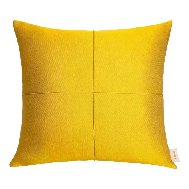 Yellow Square Pillow