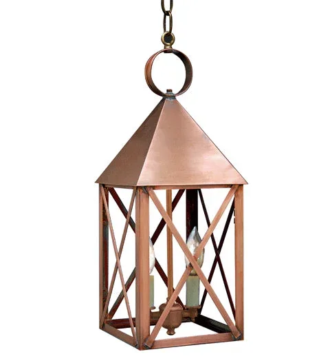 York Hanging Light with X Bars – Large