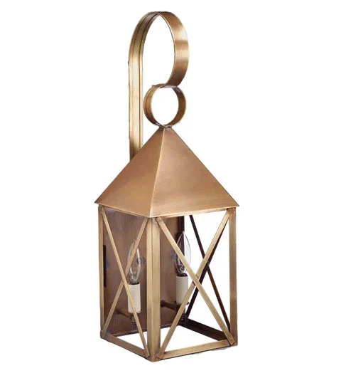 York Wall Light with X Bars – Large