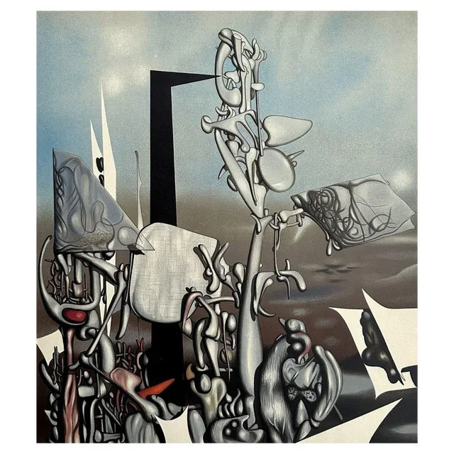 Yves Tanguy, Surrealist Composition, 1953, Lithograph