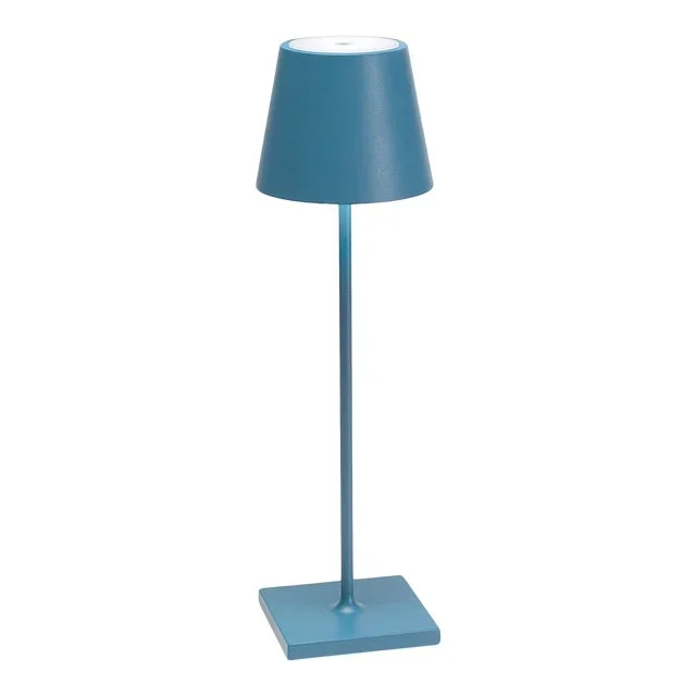 Zafferano Poldina Pro Rechargeable Lamp in Blue