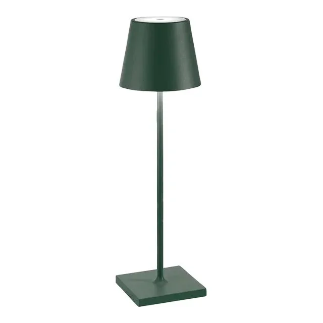 Zafferano Poldina Pro Rechargeable Lamp in Dark Green
