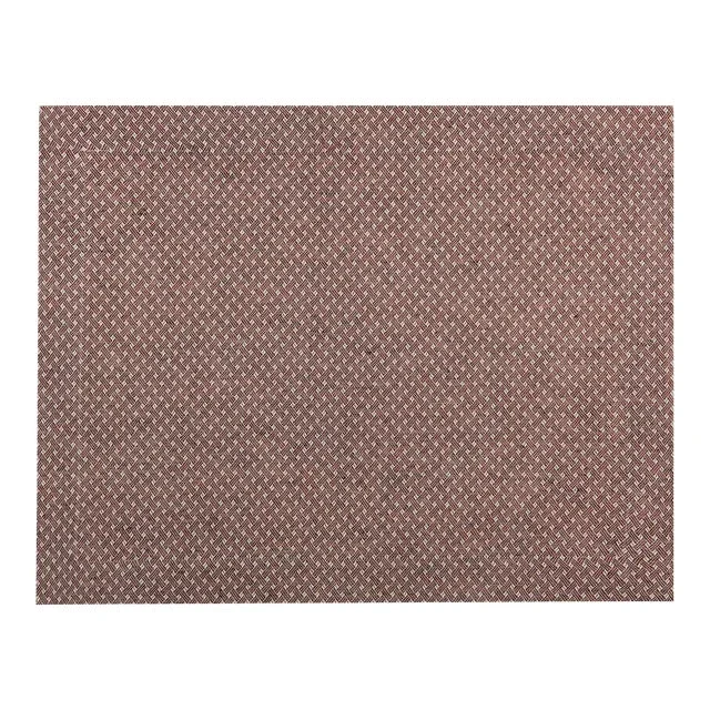 ZdG Rectangular Jacquard Corbeille Placemats in Chestnut – Set of 4