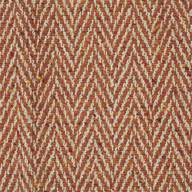 Zoffany Banyan Fabric in Orange – a Sample