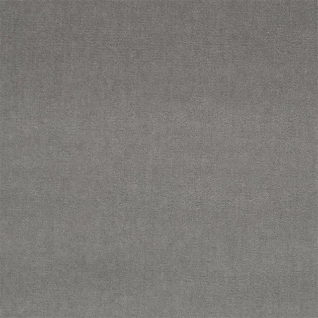Zoffany Quartz Velvet Fabric in Silver